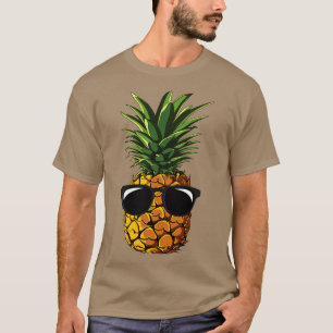 Pineapple Aloha Beacher Hawaii Hawaiian Summer (3) T Shirt