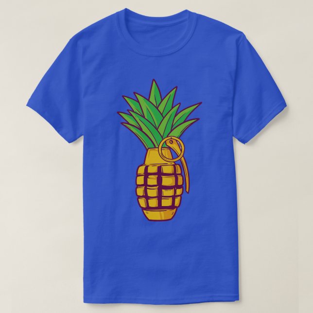 Pineapple Bomb Grenade Vitamin T Shirt (Design framsida)