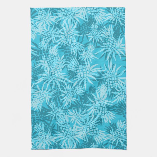 Pineapple Camo Hawaiian Kitchen Towel Kökshandduk (Vertikal)