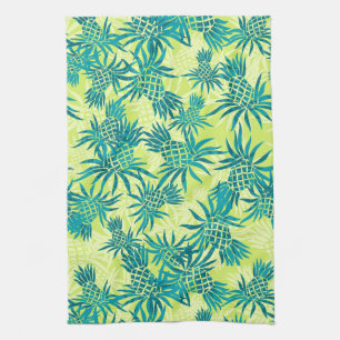 Pineapple Camo Hawaiian Kitchen Towel Kökshandduk