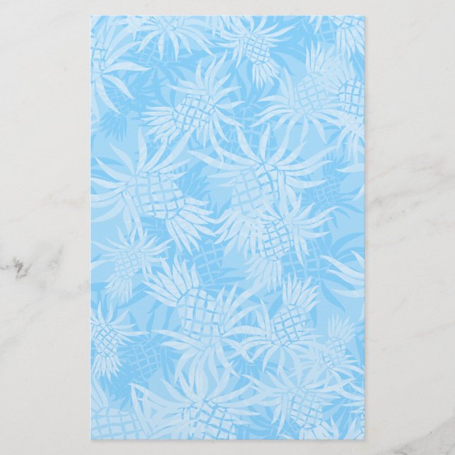 Pineapple Camo Hawaiian Tropical Brevpapper (Framsida)