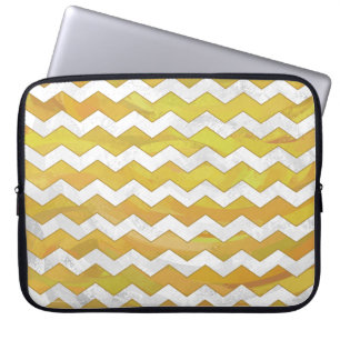 Pineapple Chevron Mönster Laptop Fodral