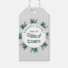 Pineapple Chutney Presentetikett