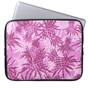 Pineapple Collage Hawaiian Neoprene Wetdräe Laptop Sleeve