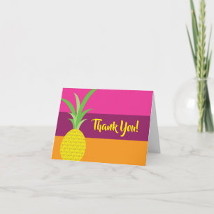 Pineapple Cute Sommar 1:a födelsedag Party Tema Kort