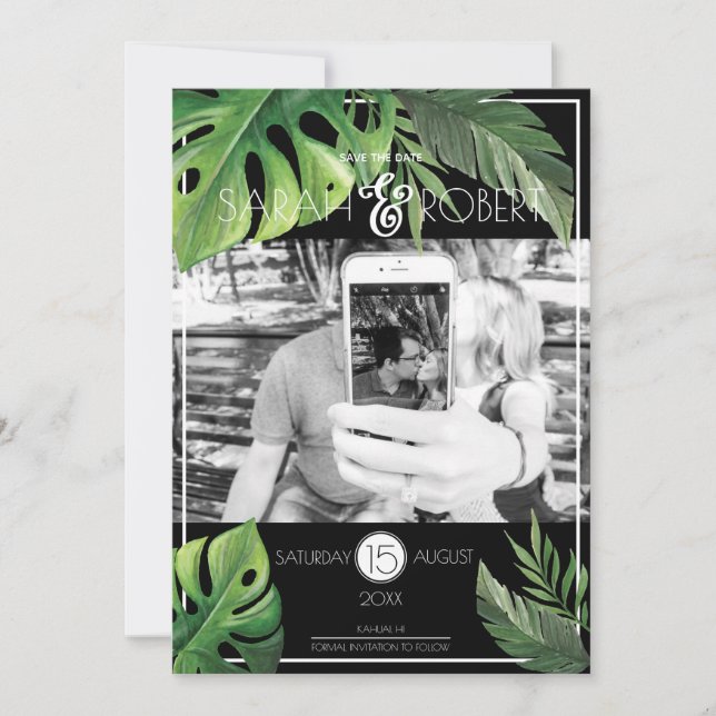 Pineapple Delight Photo Spara Datumet (Framsida)