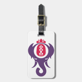 Pineapple Elephant Bagagebricka