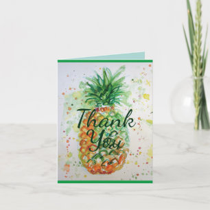 Pineapple Fruit Food Tropical Vibes Tack Kort