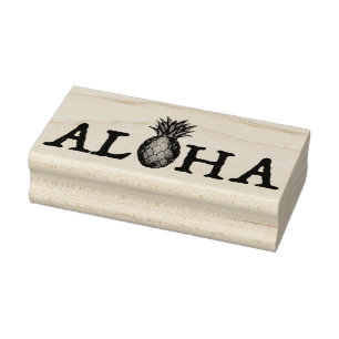Pineapple-frukt från ALOHA Tropical Hawaiian Stämpel