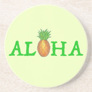 Pineapple-frukt från ALOHA Tropical Hawaiian Underlägg