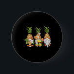 Pineapple Gnomes Beacher Summer Aloha Hawaii Hawai Knapp<br><div class="desc">Pineapple Gnomes Beacher Summer Aloha Hawaii Hawaiian</div>
