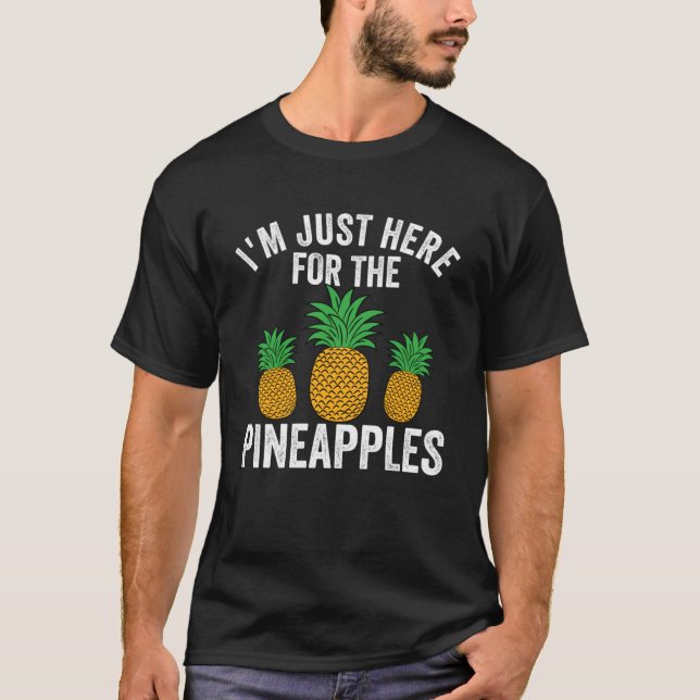 Pineapple Hawaii Fruit Pineapple Hawaiian Manar Wo T Shirt (Framsida)