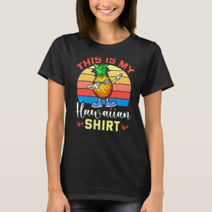 Pineapple Hawaiian Tropical T Shirt