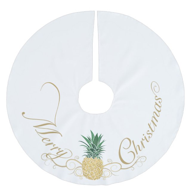 Pineapple Hospitality Jul Julgransmatta Borstad Polyester (Framsidan)