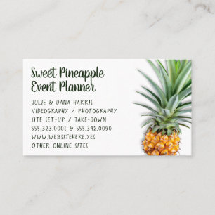 Pineapple Image Wide Service Hospitality Visitkort