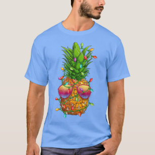 Pineapple Julgran Ljus Julafton Boys Manar Sung T Shirt