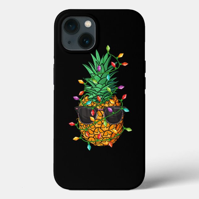 Pineapple Julgran Ljus Sunglass Funny X (Baksida)