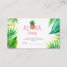 Pineapple Jungle Nappar Rosa Girl Baby Shower