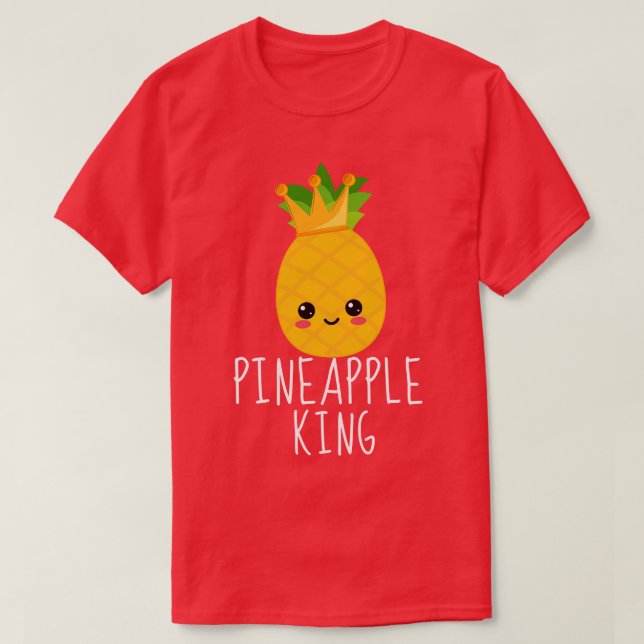 Pineapple Kung Funny T Shirt (Design framsida)