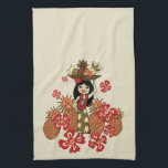 Pineapple Luau Hawaiian Kitchen Towel Kökshandduk<br><div class="desc">Kom till ananas luau! Vår lilla flicka visar upp sina anananas treat och tropiska blommor samtidigt som hon sprider Alohas budskap! Dessa utformar komen i flera färgrutor.</div>