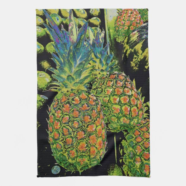 Pineapple Paradise Towel Kökshandduk (Vertikal)