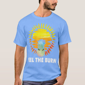 Pineapple Peel The Burn Sunbathing Vegetarians T Shirt