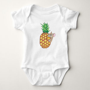 Pineapple Pika Eating Fruits T Shirt