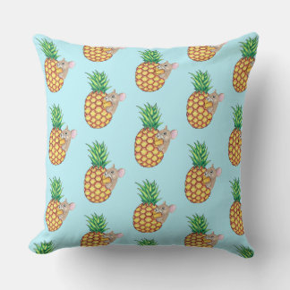 Pineapple Pika tar en chomp Aqua Kudde
