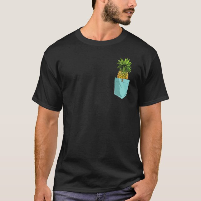 Pineapple  Pineapple Girl Pineapple  Summer T Shirt (Framsida)