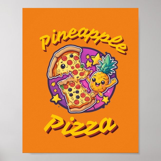 Pineapple Pizza Poster (Framsidan)