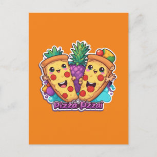 Pineapple Pizza Vykort