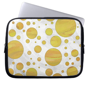 Pineapple Polka Dot Mönster Laptop Sleeve