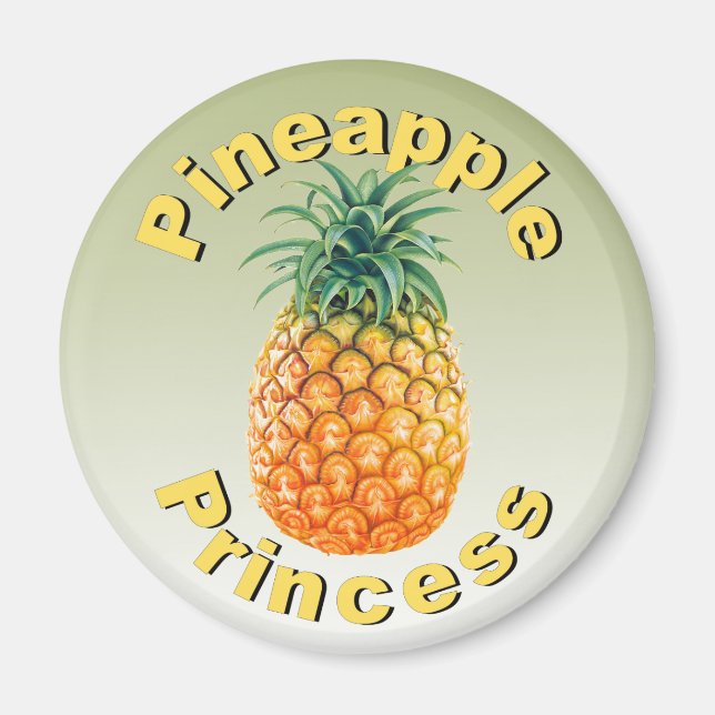 Pineapple Princess Magnet (Framsidan)