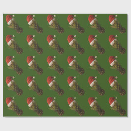 Pineapple Santa Hawaiian Mele Kalikima Gift Wrap Presentpapper