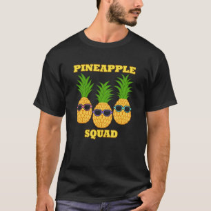Pineapple Squad Team Healthy Food Vitamins T Shirt