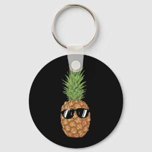 Pineapple Sunglasses Aloha Beacher Nyckelring