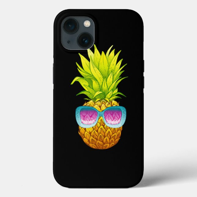 Pineapple Sunglasses Beach Funny Summer (Baksida)