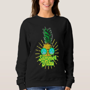 Pineapple Sunglasses Beacher Hawaiian Summer Vibes T Shirt