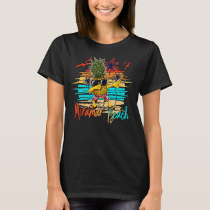 Pineapple Sunglasses Dabbing Miramar Beach Florida T Shirt
