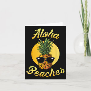 Pineapple Sungles T Shirt Aloha Beacher Hawaiian H Kort