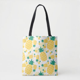 Pineapple-Total-over-Print Tote Bag Tygkasse