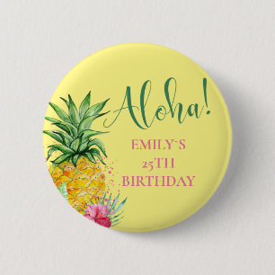 Pineapple Tropical Aloha Party Hawaii Birthday Knapp