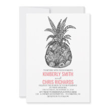 Pineapple Tropical Beach Wedding