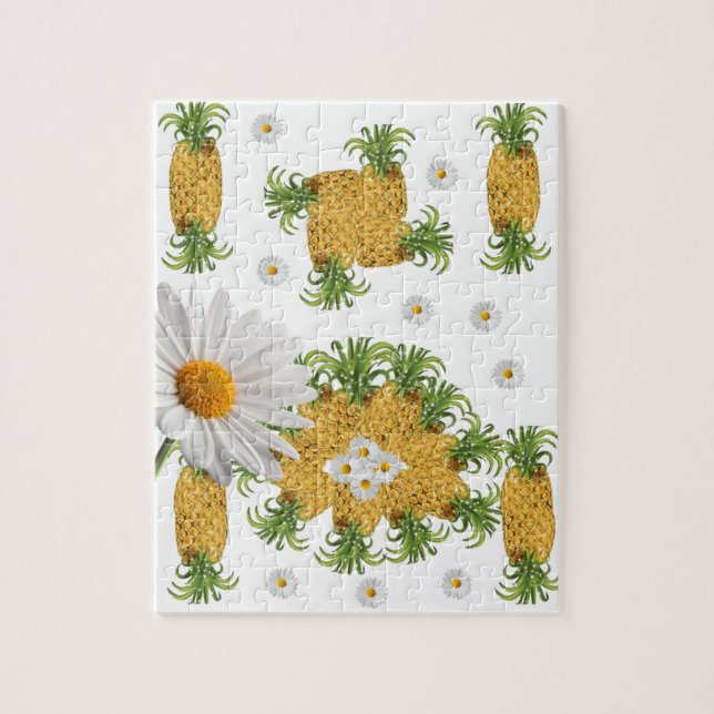 Pineapples Bike Jigszle Puzzle Daisy Pussel (Vertikal)