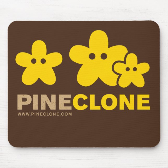 PINECLONES-TAKFÖNSTERmousepad Musmatta (Framsidan)