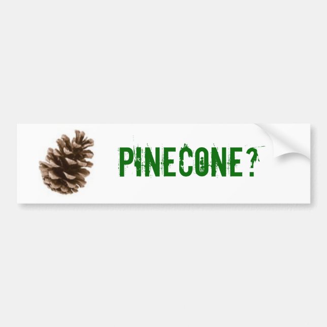 Pinecone? Bildekal (Framsidan)