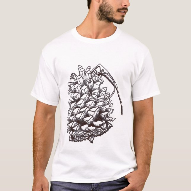 Pinecone granater t-shirt (Framsida)