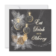 Pinecone Ornaments Jul-kalkboard