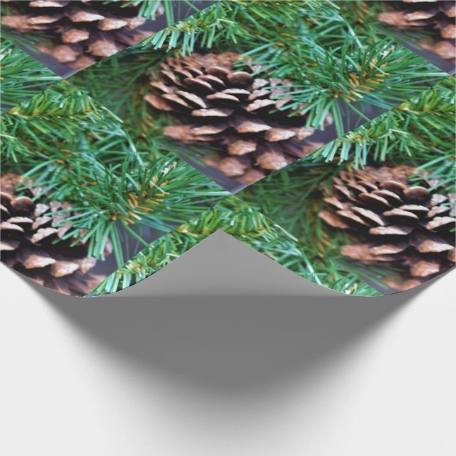 Pinecones Presentpapper (Hörn)