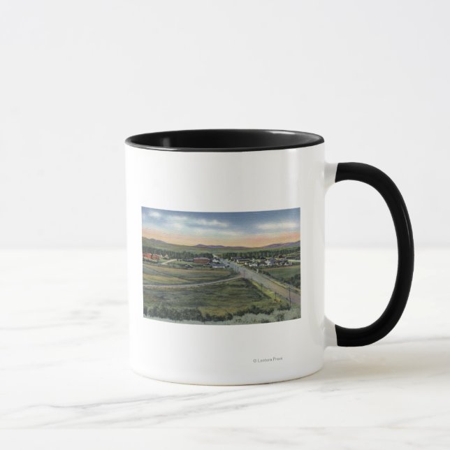 Pinedale, WY - County Seat of Sublette County Mugg (Höger)
